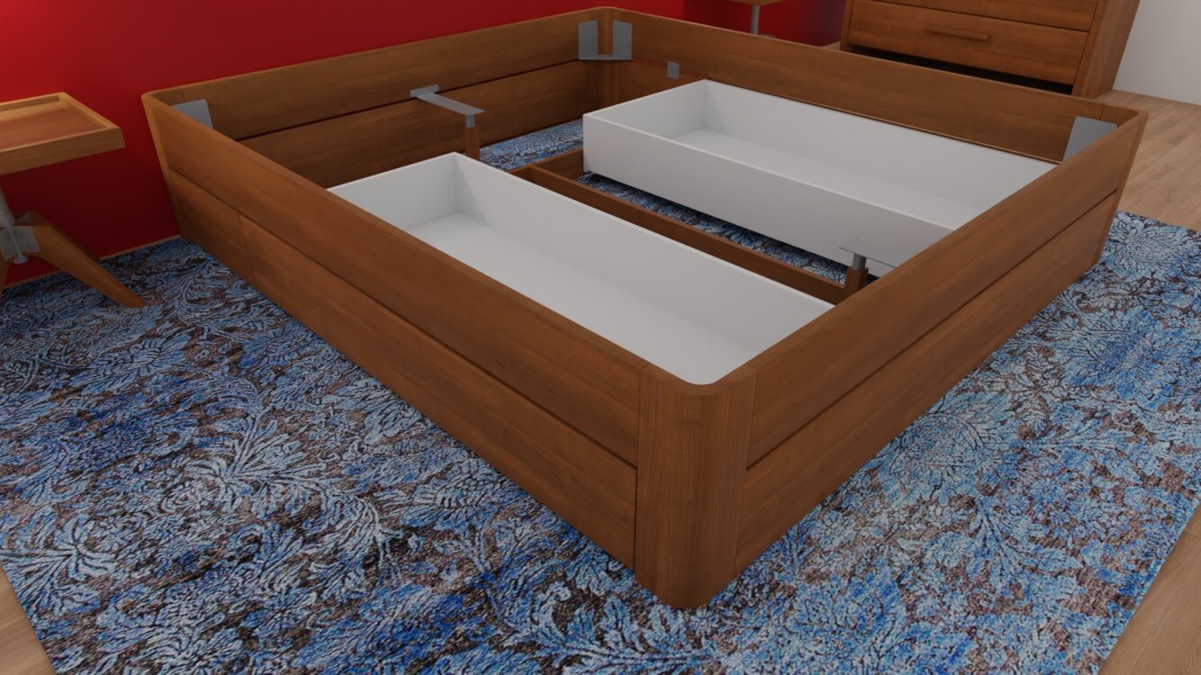 Xpress Hasena OAK-Line Puro Bettgestell Belluno