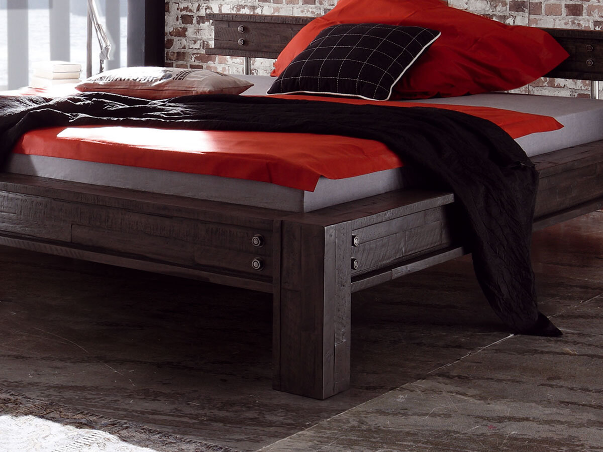 Xpress Hasena San Luca Akazienbett Vintage 160 x 200 cm Akazie Vintage brown, lackiert (62) - Gallery 4 Xpress Hasena San Luca Akazienbett Vintage 160 x 200 cm Akazie Vintage brown, lackiert (62)