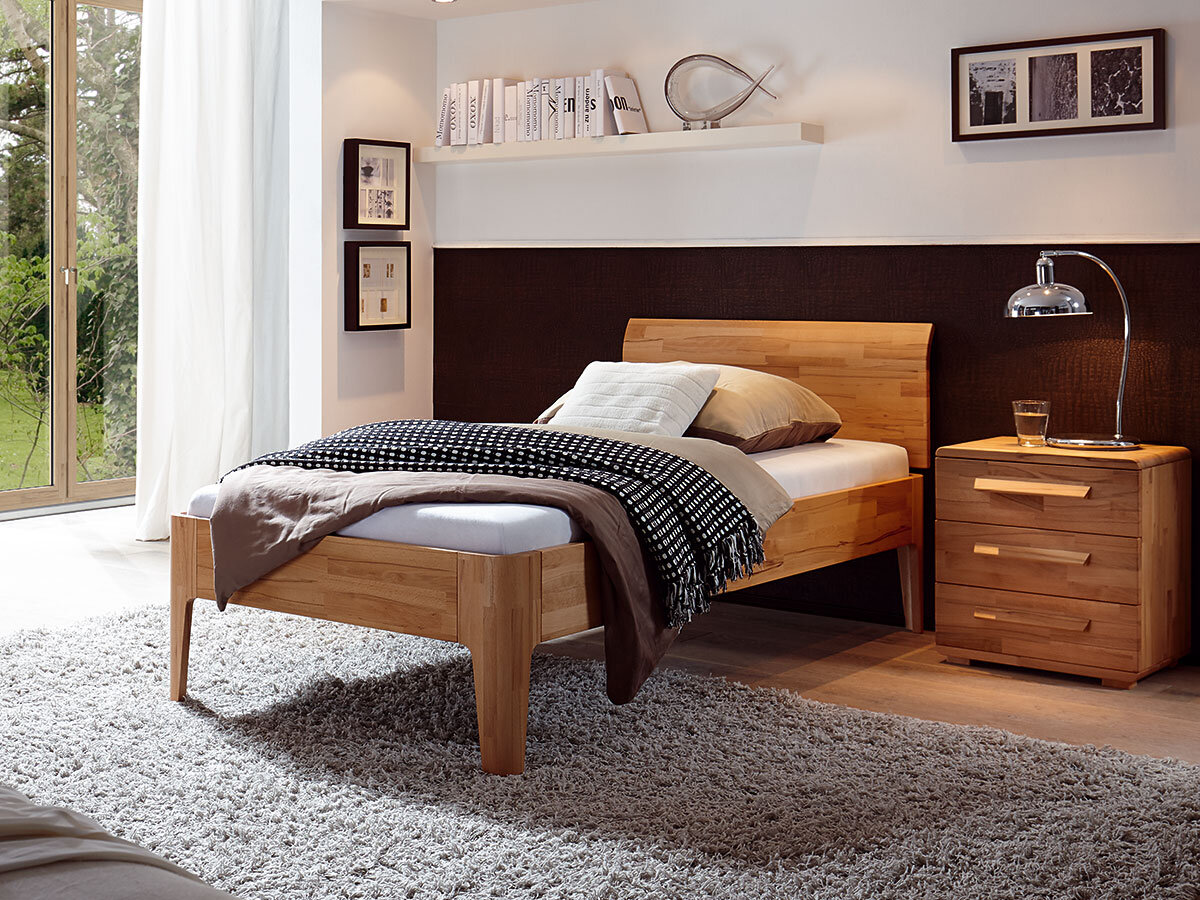 Xpress Hasena Xyvola Komfortbett Kernbuche natur geölt (80) 90 cm 200 cm 25 cm Xpress Hasena Xyvola Komfortbett Kernbuche natur geölt (80) 90 cm 200 cm 25 cm