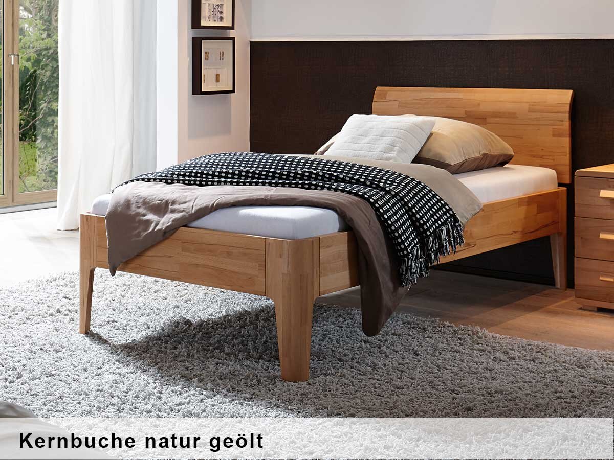 Xpress Hasena Xyvola Komfortbett Kernbuche natur geölt (80) 90 cm 200 cm 25 cm - Gallery 3 Xpress Hasena Xyvola Komfortbett Kernbuche natur geölt (80) 90 cm 200 cm 25 cm
