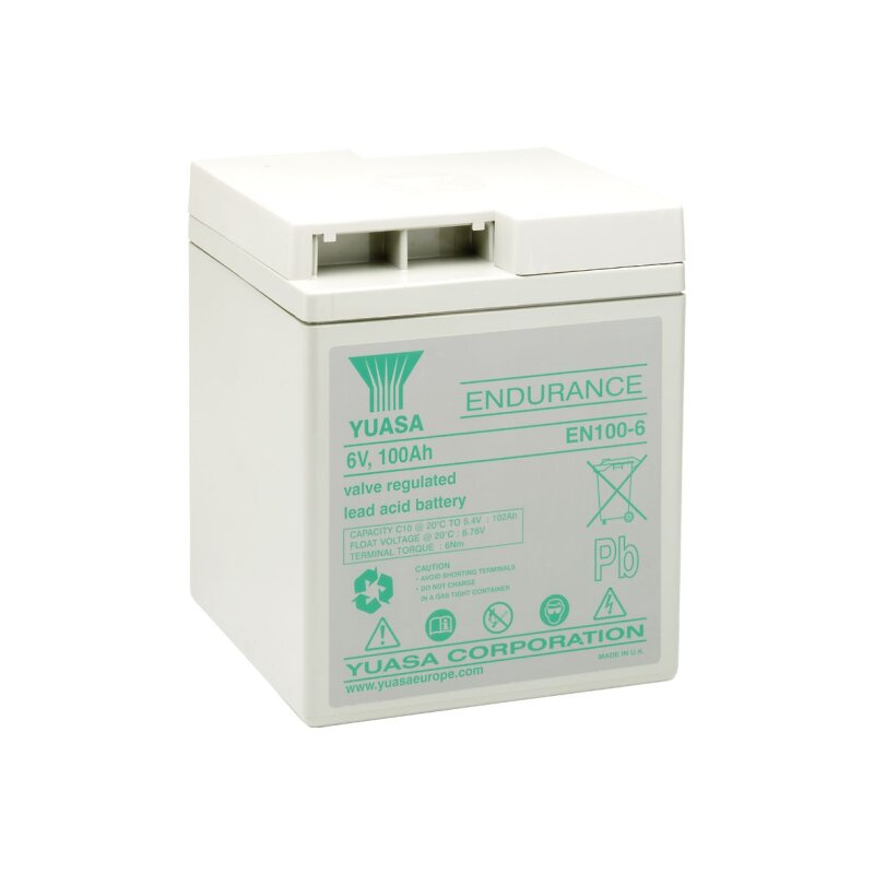 Yuasa - EN100-6 - 6 Volt 100Ah Pb