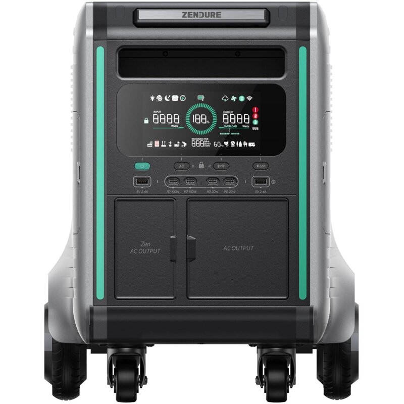 Zendure - ZDSBV4600-gy-eu - Zendure Powerstation SuperBase V 4600